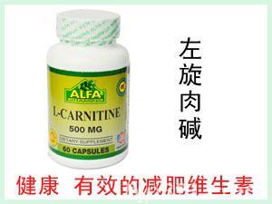 美国ALFA L-Carnitine左旋肉碱营养胶囊 60粒