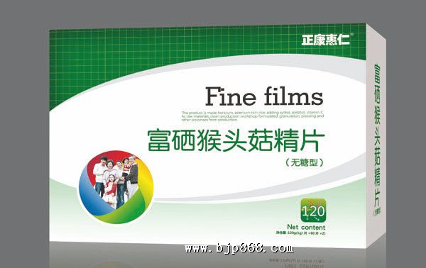 富硒猴头菇精片（无糖型）